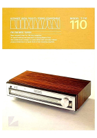 Luxman T-110-Brochure